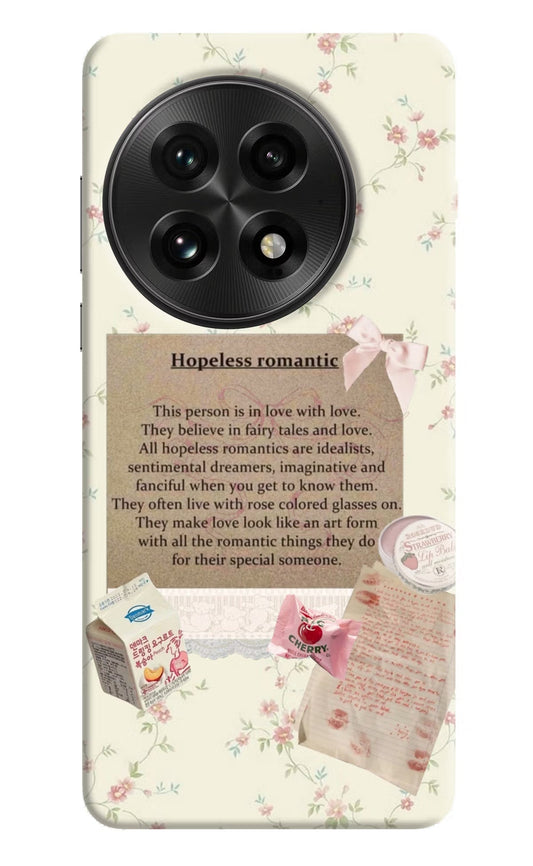 Hopeless Romantic OnePlus 13 Back Cover