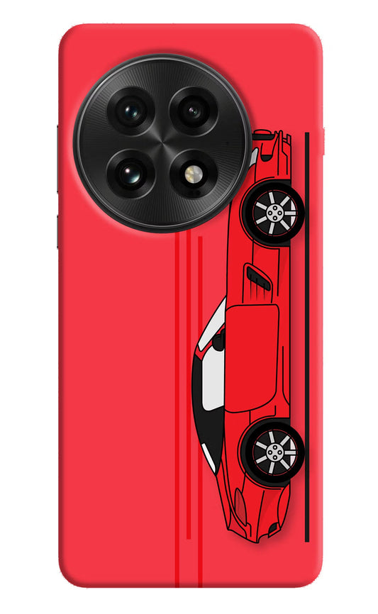 Red Velocity OnePlus 13 Back Cover
