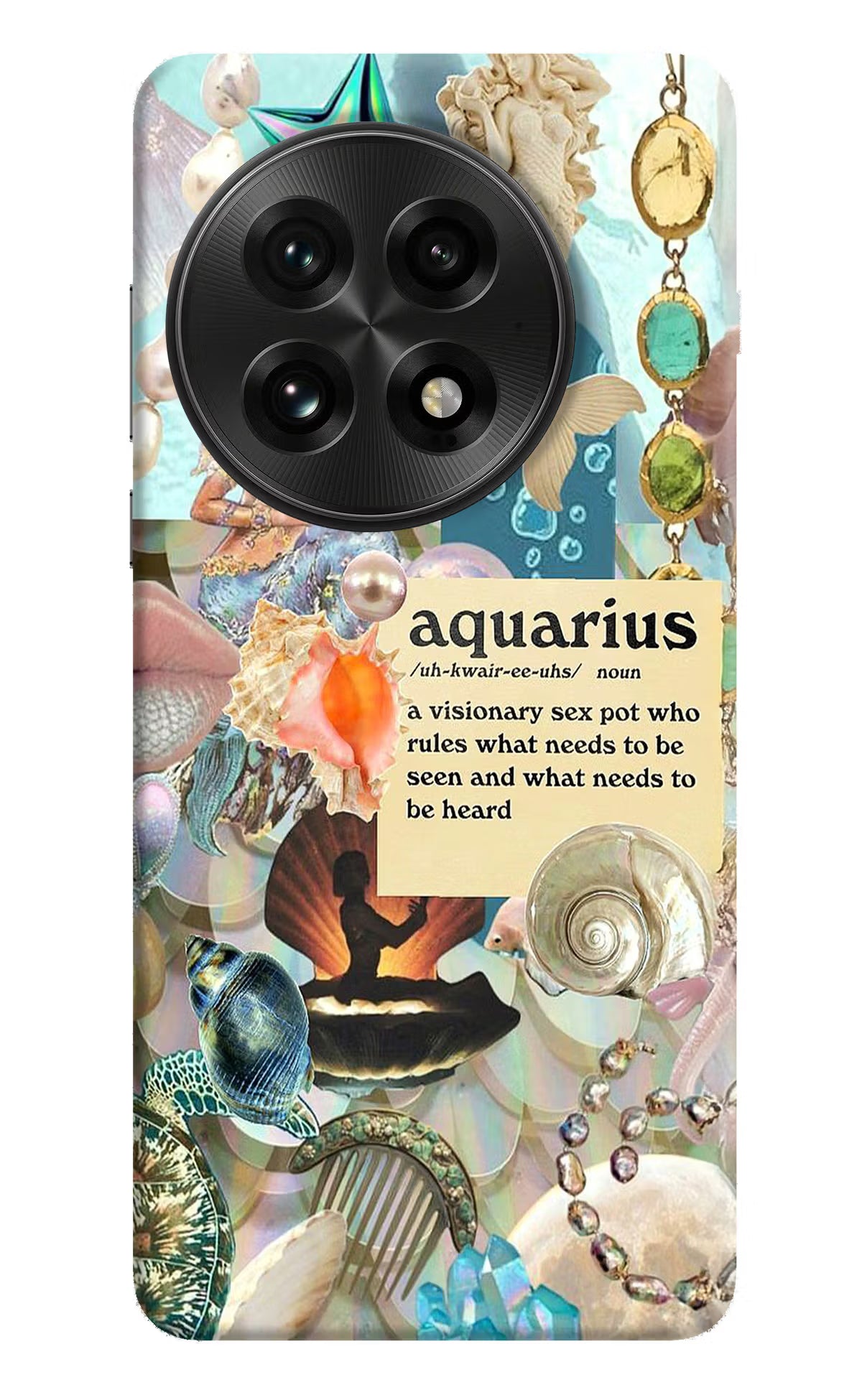 Aquarius Zodiac OnePlus 13 Back Cover