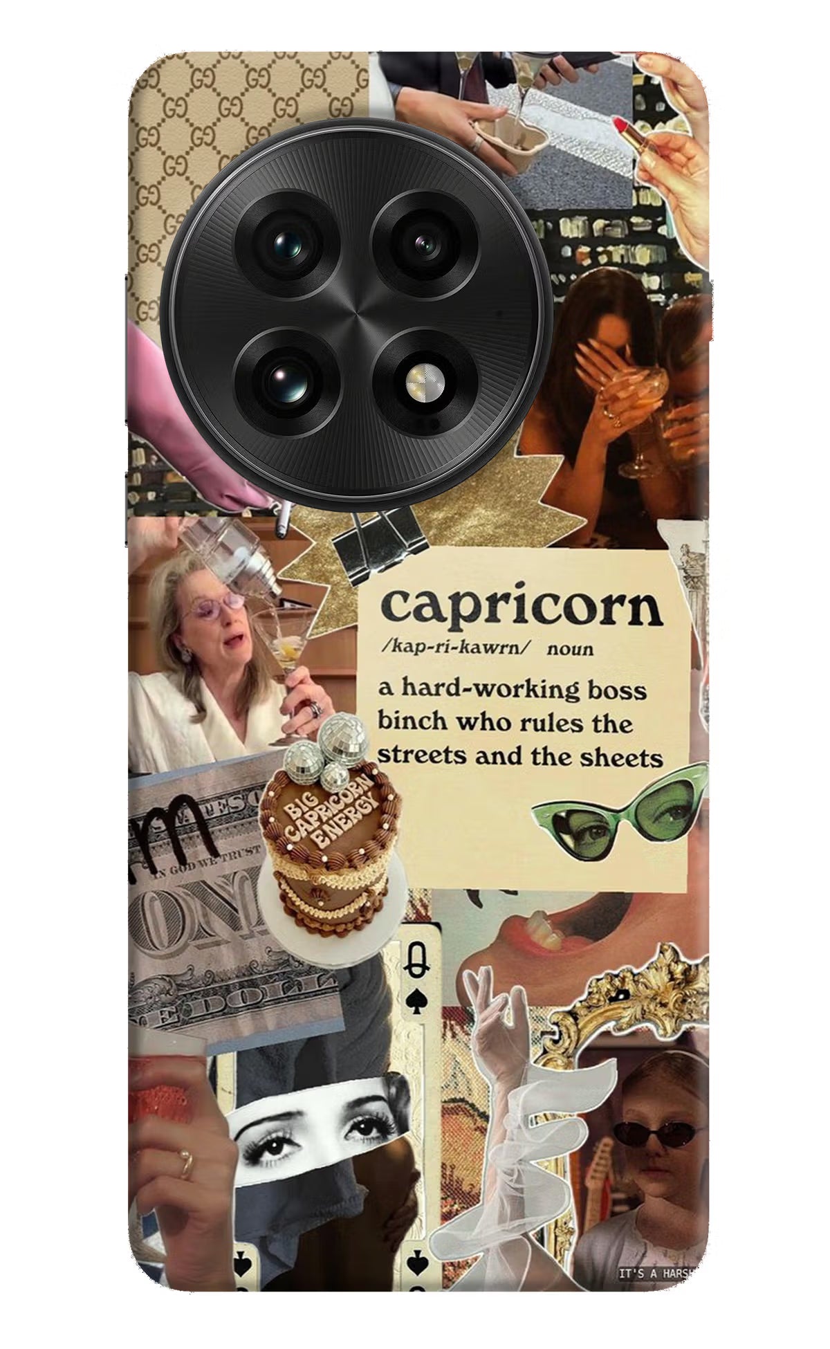 Capricorn Zodiac OnePlus 13 Back Cover