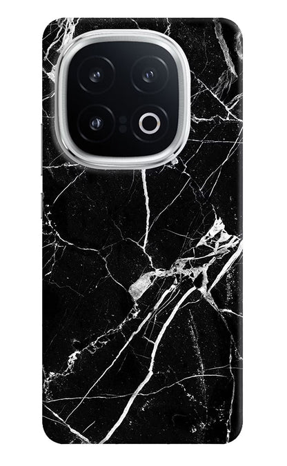 Black Marble Pattern iQOO 13 5G Back Cover