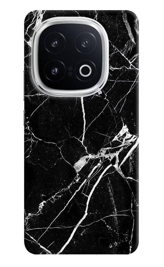 Black Marble Pattern iQOO 13 5G Back Cover