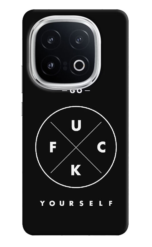 Go Fuck Yourself iQOO 13 5G Back Cover