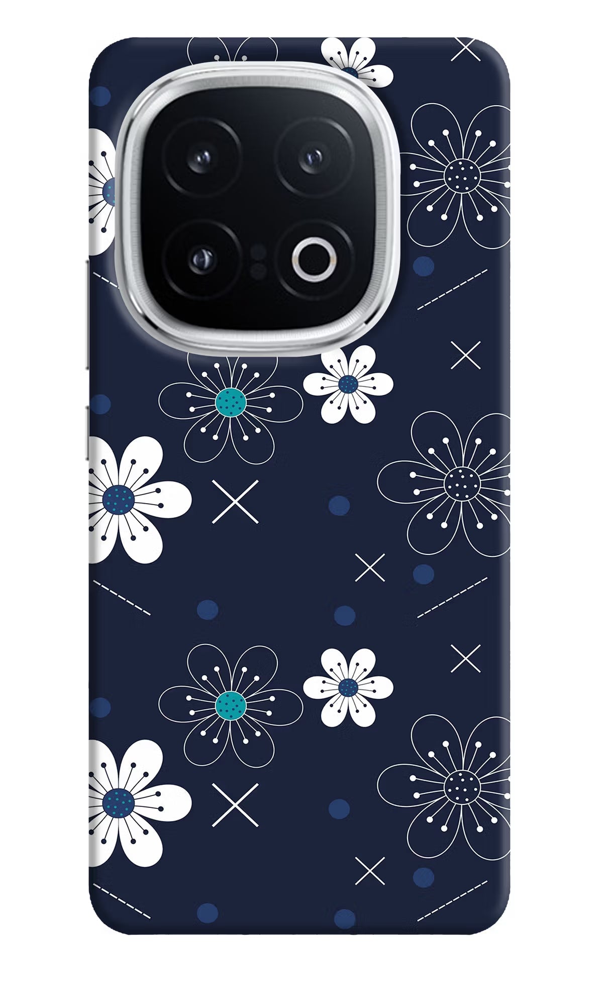 Flowers iQOO 13 5G Back Cover