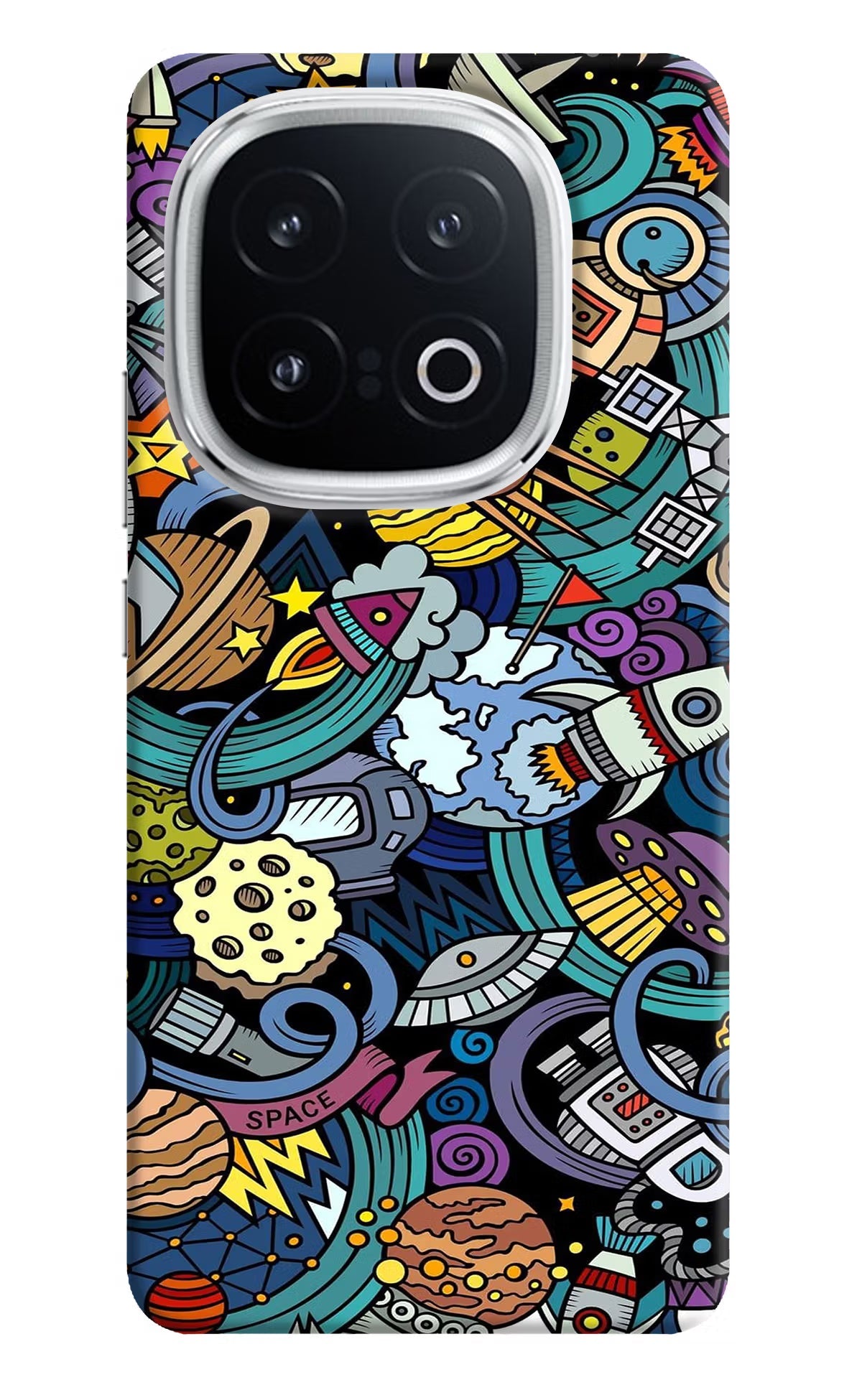 Space Abstract iQOO 13 5G Back Cover