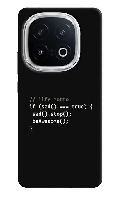 Life Motto Code iQOO 13 5G Back Cover