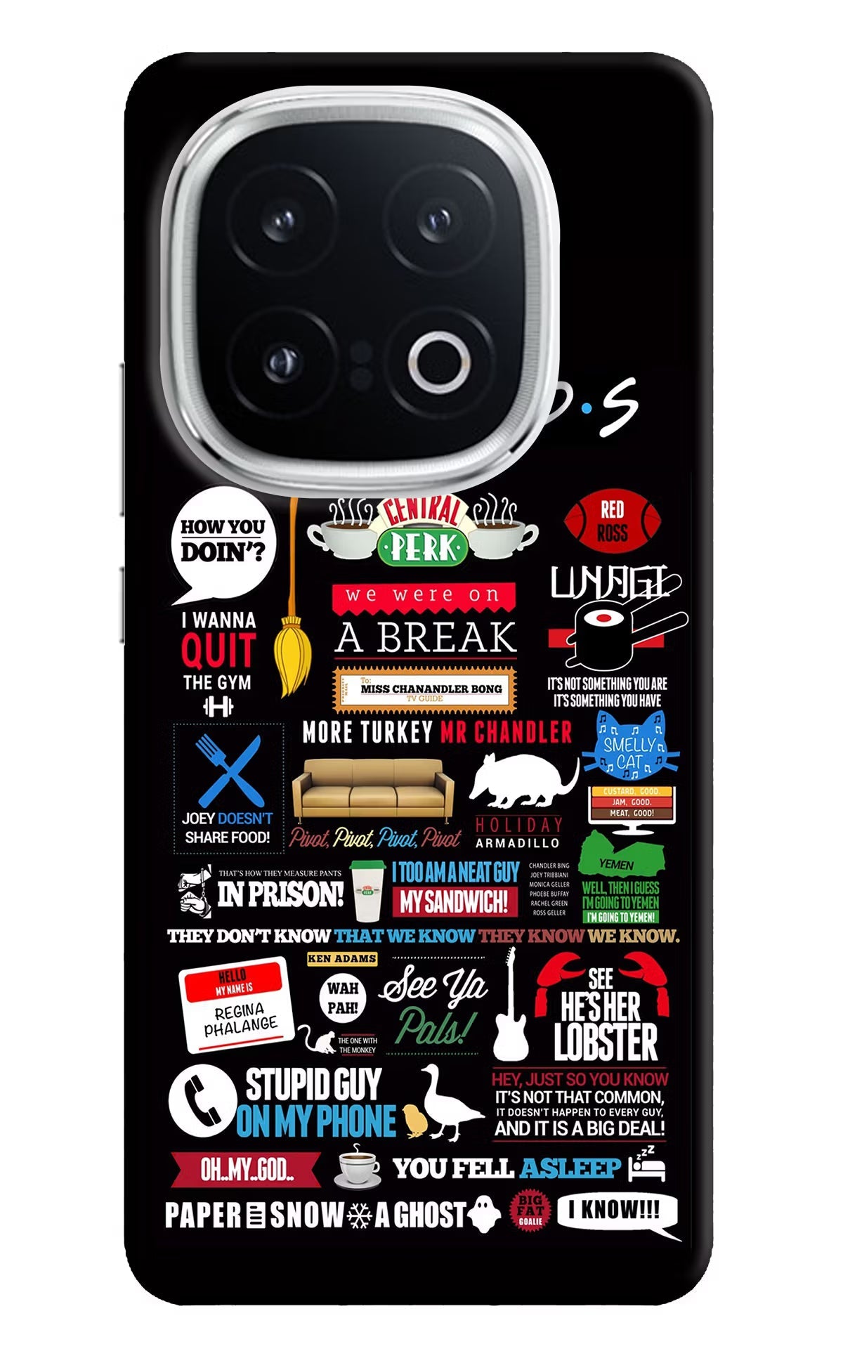 FRIENDS iQOO 13 5G Back Cover