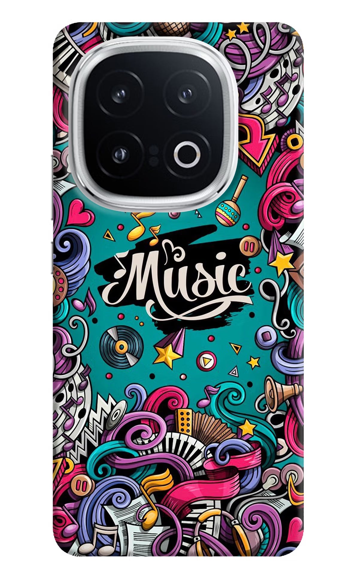 Music Graffiti iQOO 13 5G Back Cover