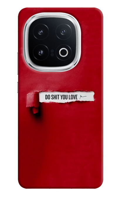 Do Shit You Love iQOO 13 5G Back Cover