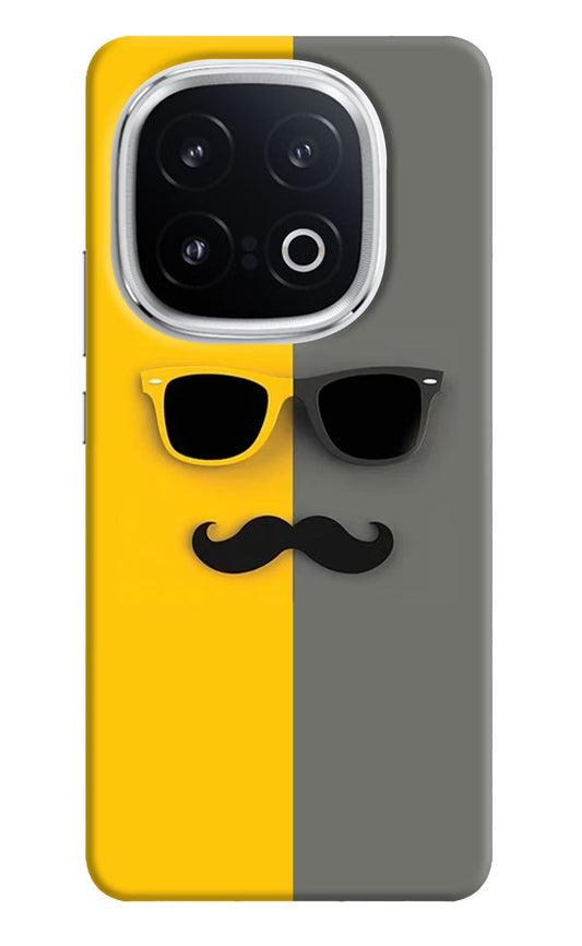Sunglasses with Mustache iQOO 13 5G Back Cover