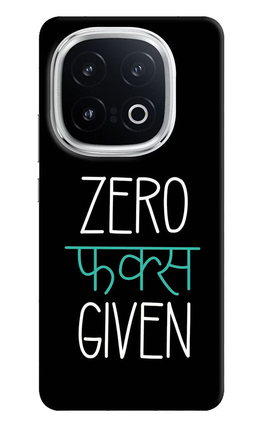 Zero Fucks Given iQOO 13 5G Back Cover