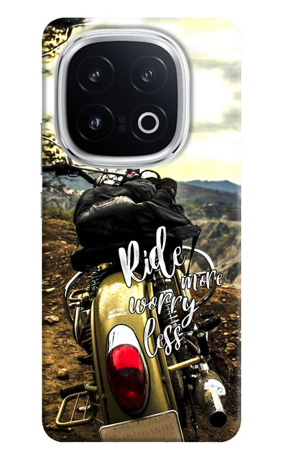 Ride More Worry Less iQOO 13 5G Back Cover