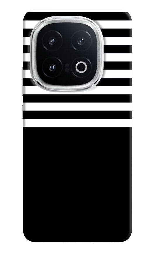 Black and White Print iQOO 13 5G Back Cover