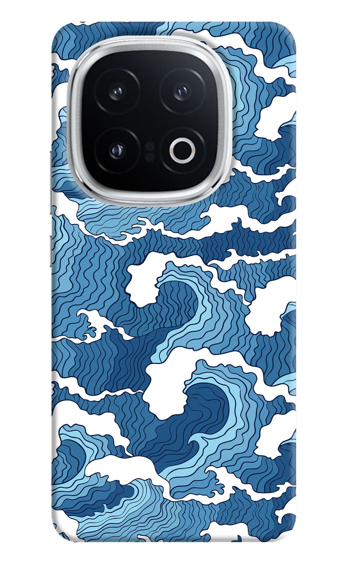 Blue Waves iQOO 13 5G Back Cover