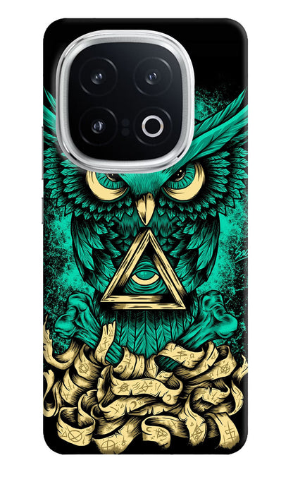 Green Owl iQOO 13 5G Back Cover