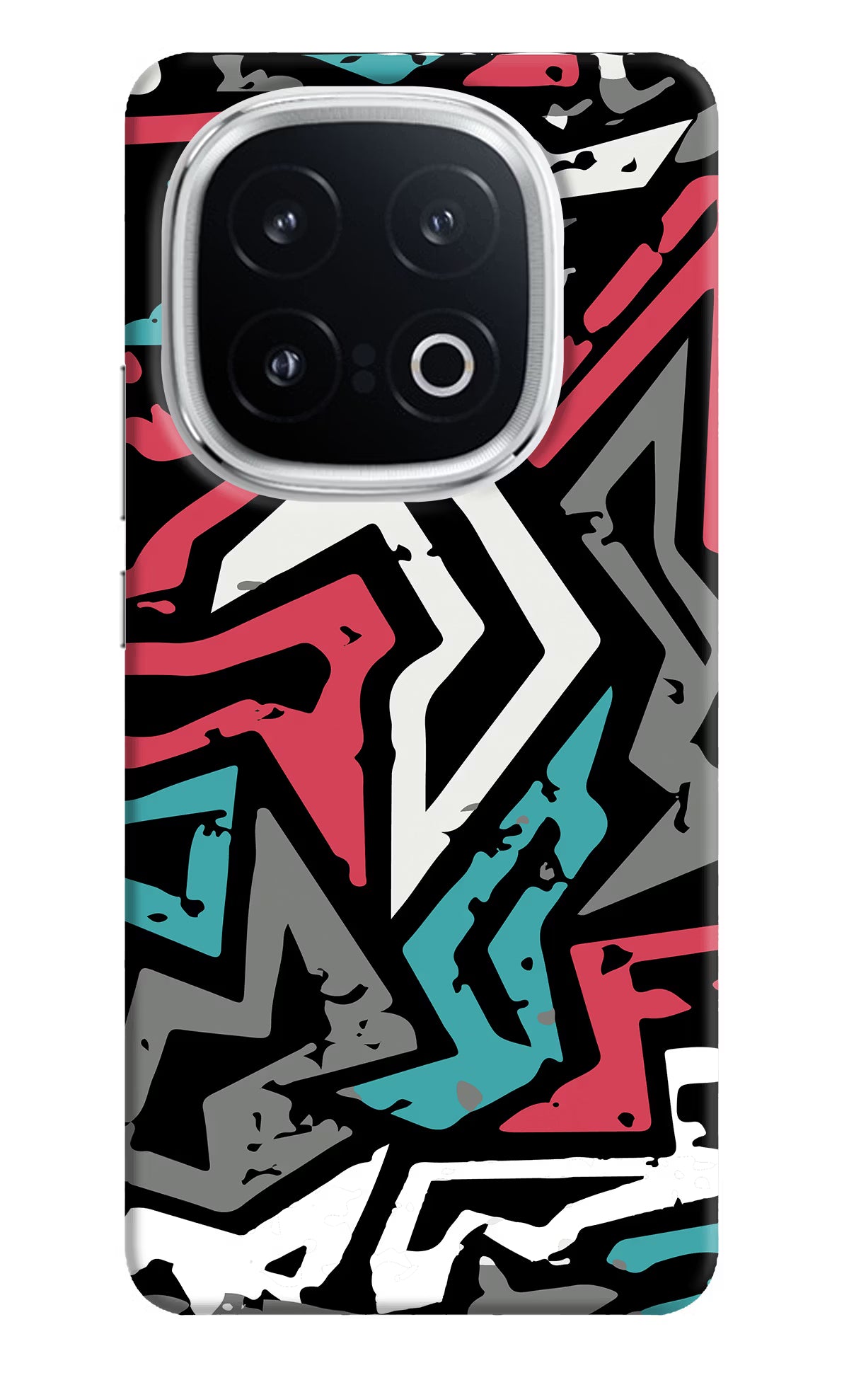 Geometric Graffiti iQOO 13 5G Back Cover
