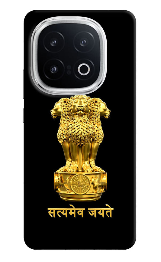 Satyamev Jayate Golden iQOO 13 5G Back Cover
