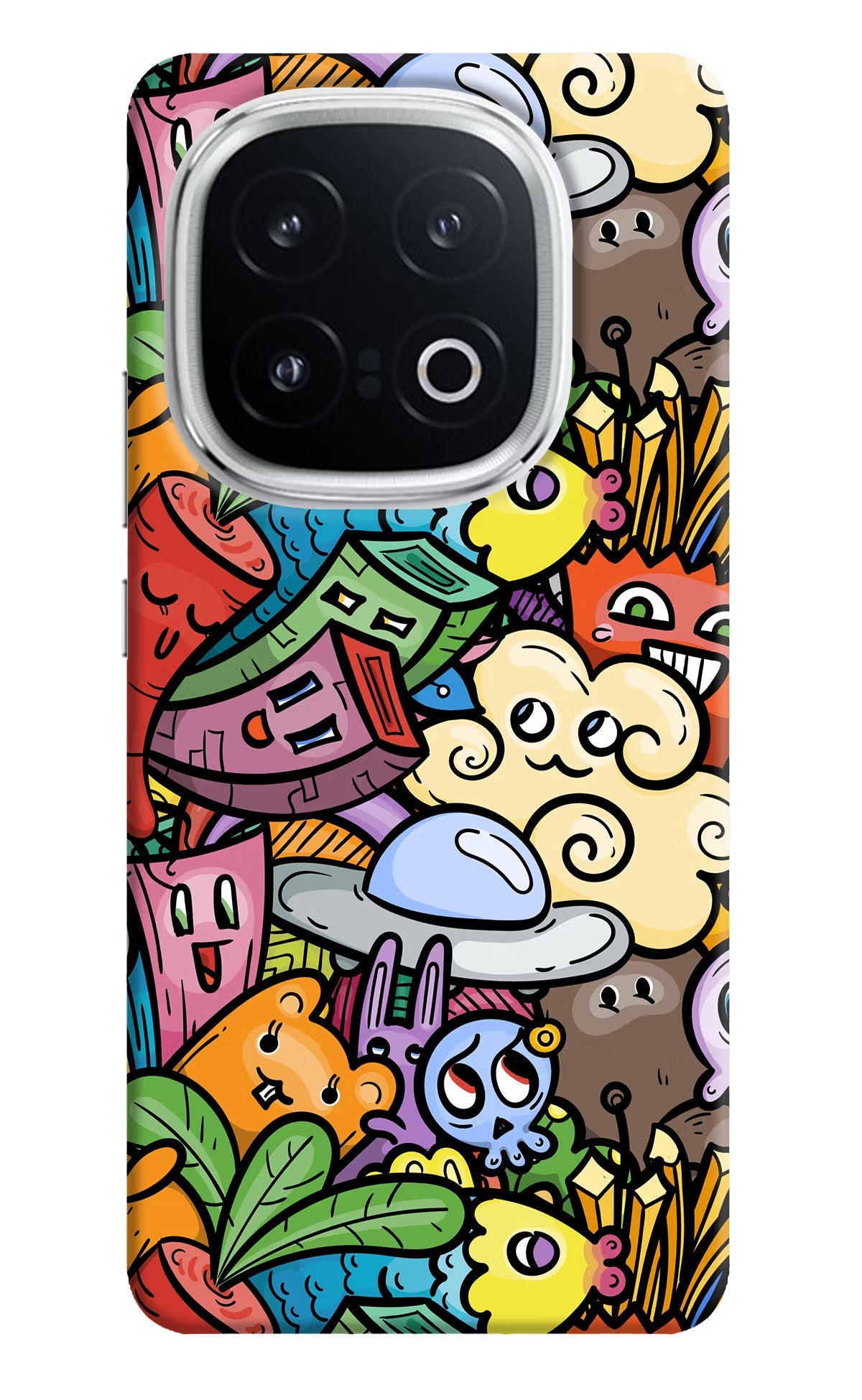 Veggie Doodle iQOO 13 5G Back Cover