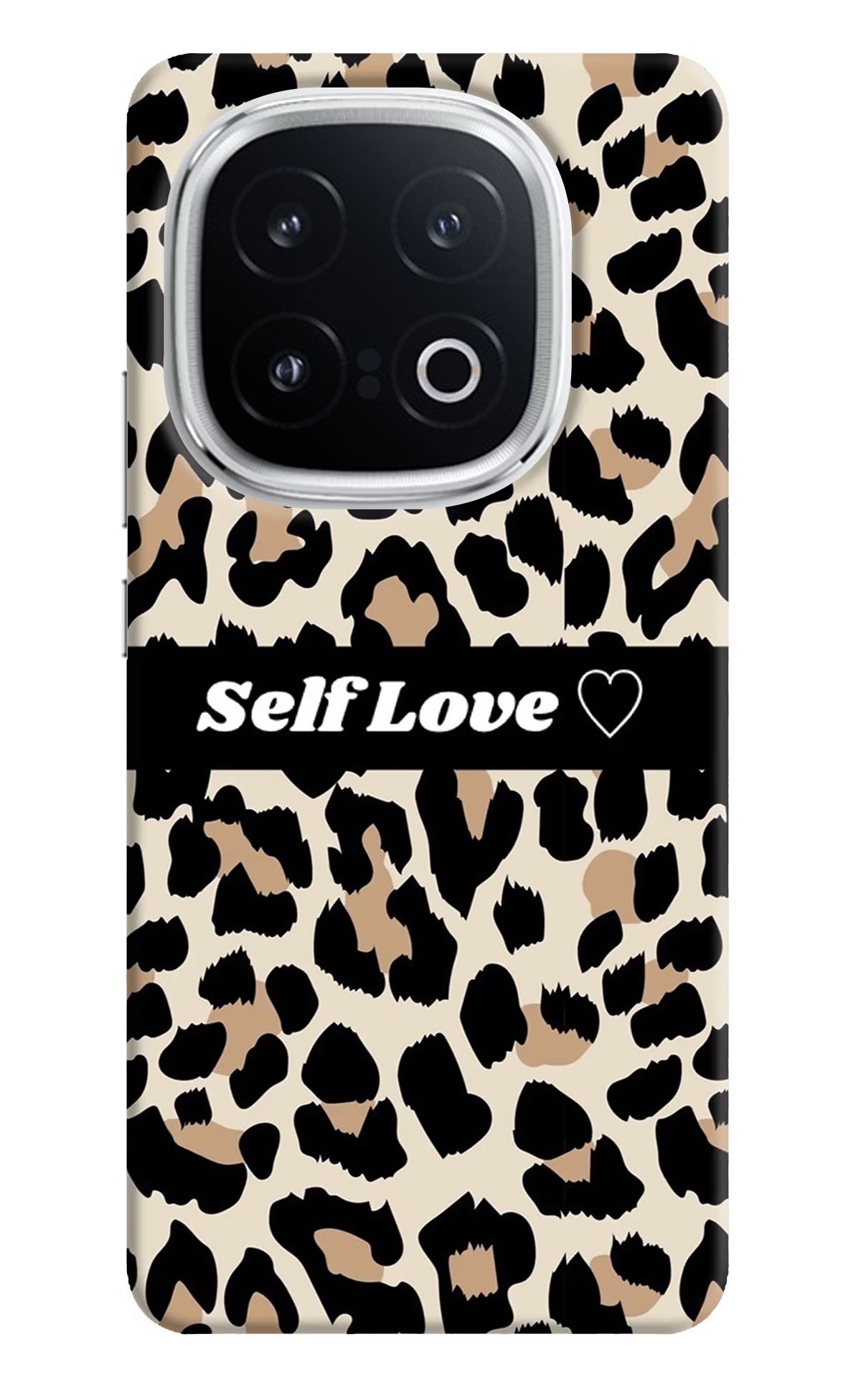Leopard Print Self Love iQOO 13 5G Back Cover