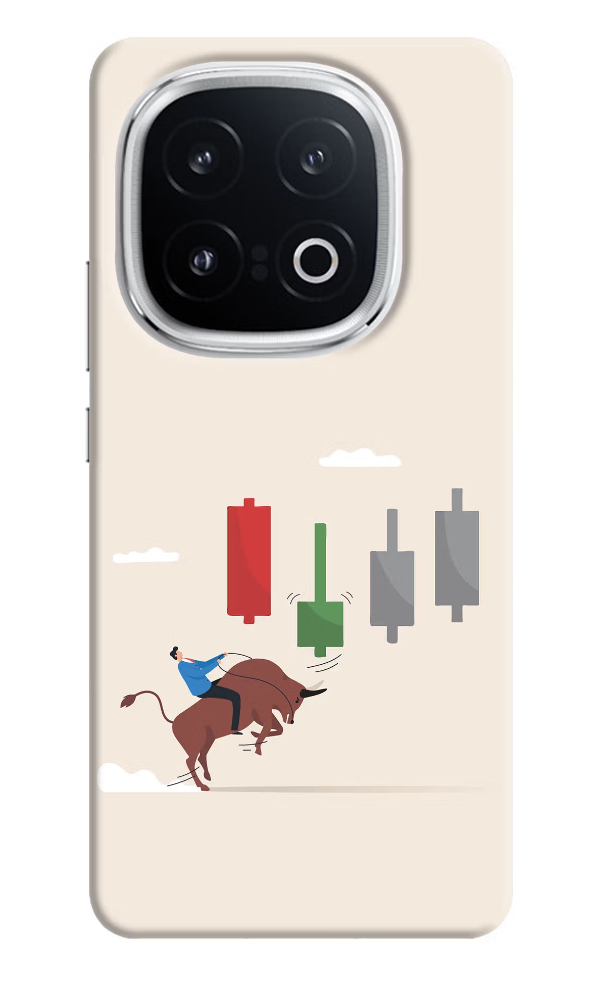 Bull Trading Momentum iQOO 13 5G Back Cover