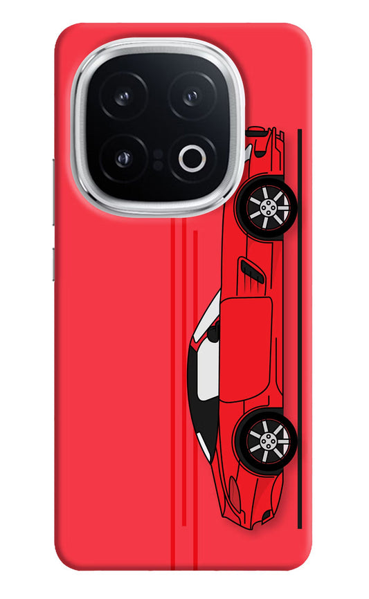 Red Velocity iQOO 13 5G Back Cover