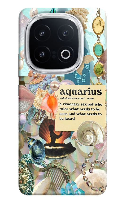 Aquarius Zodiac iQOO 13 5G Back Cover