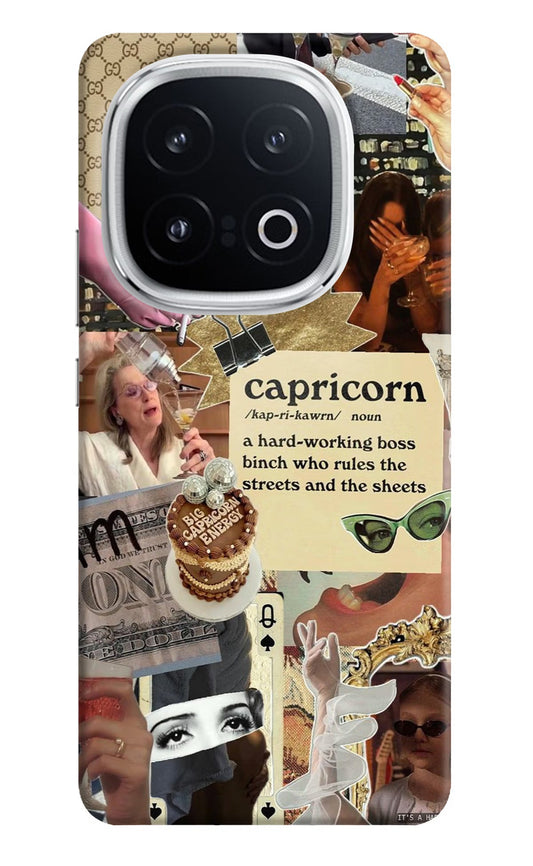 Capricorn Zodiac iQOO 13 5G Back Cover
