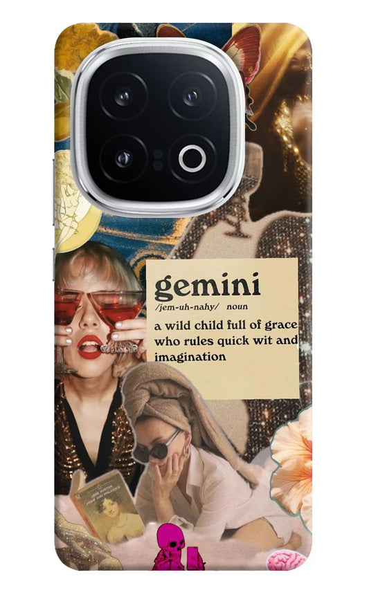 Gemini Zodiac iQOO 13 5G Back Cover