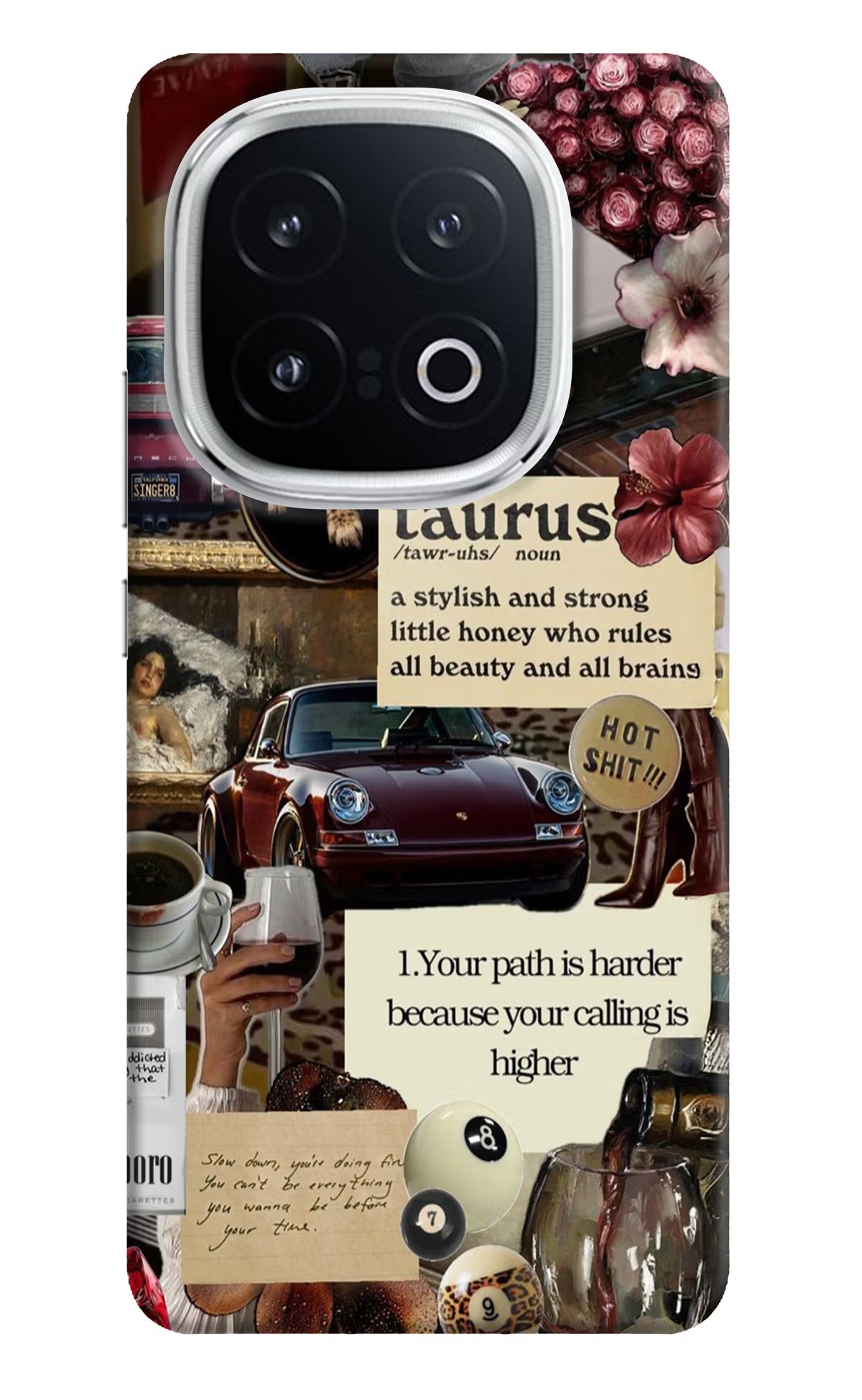 Taurus Zodiac iQOO 13 5G Back Cover
