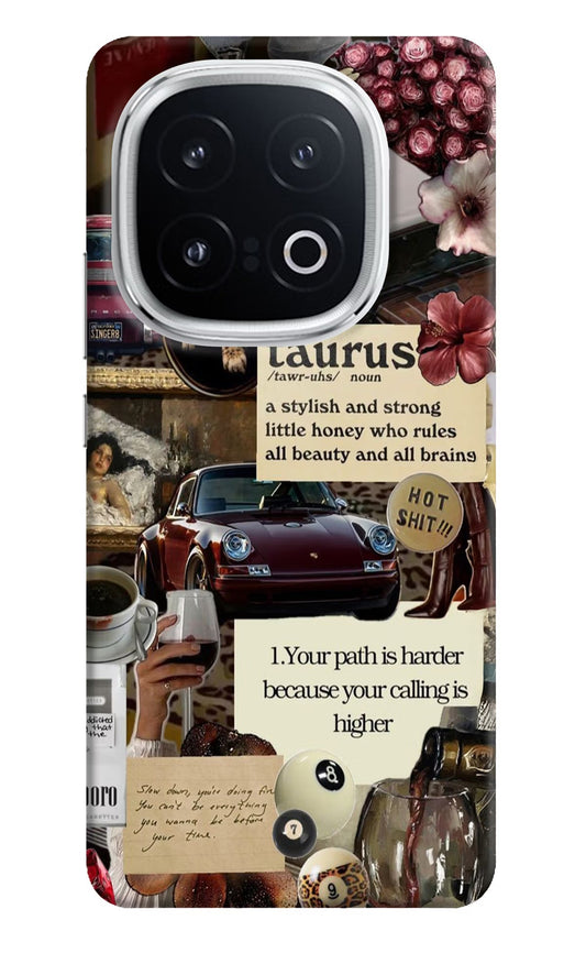 Taurus Zodiac iQOO 13 5G Back Cover