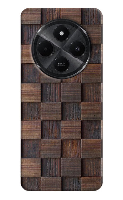 Wooden Cube Design Redmi A4 5G Back Cover