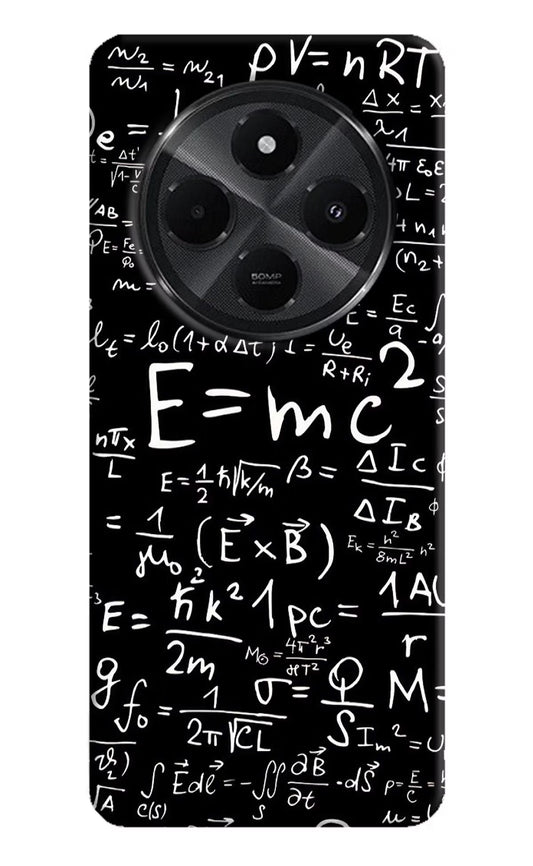 Physics Formula Redmi A4 5G Back Cover