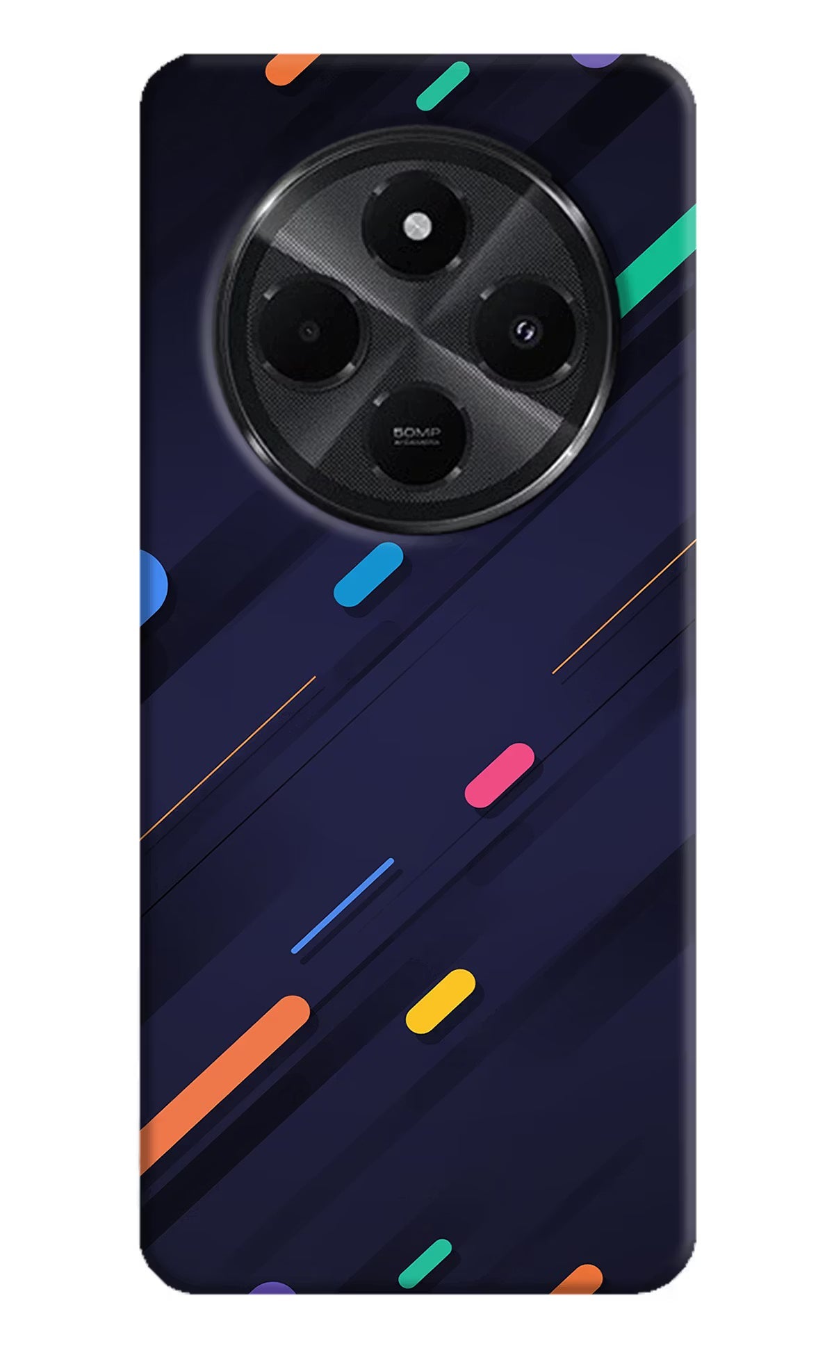 Abstract Design Redmi A4 5G Back Cover