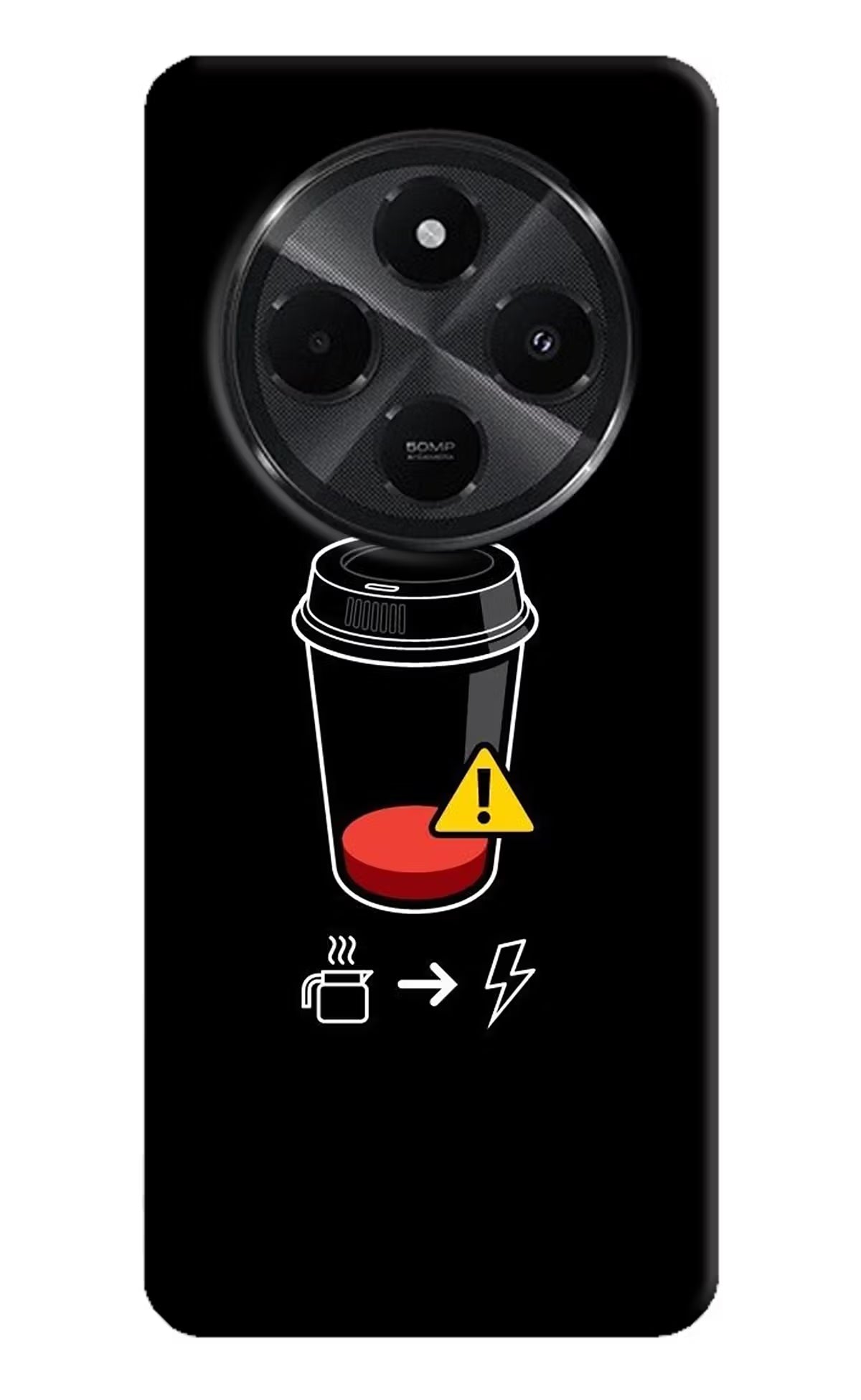 Coffee Redmi A4 5G Back Cover