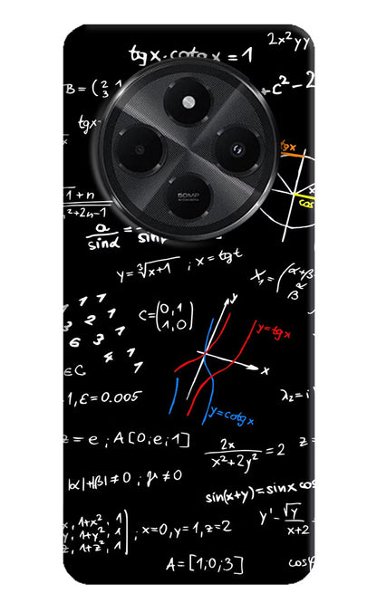 Mathematics Formula Redmi A4 5G Back Cover