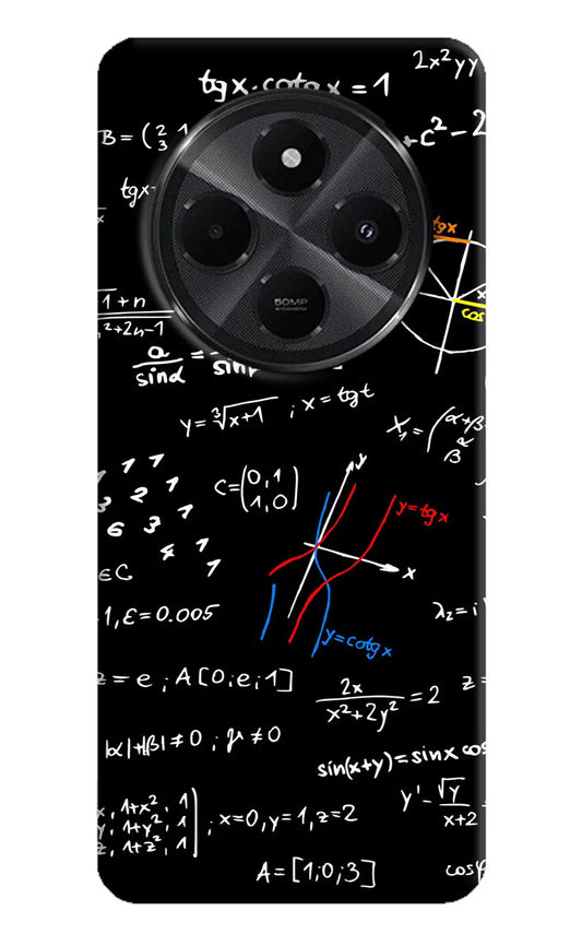 Mathematics Formula Redmi A4 5G Back Cover