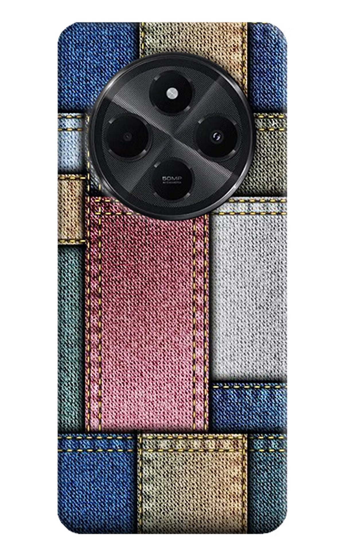 Multicolor Jeans Redmi A4 5G Back Cover