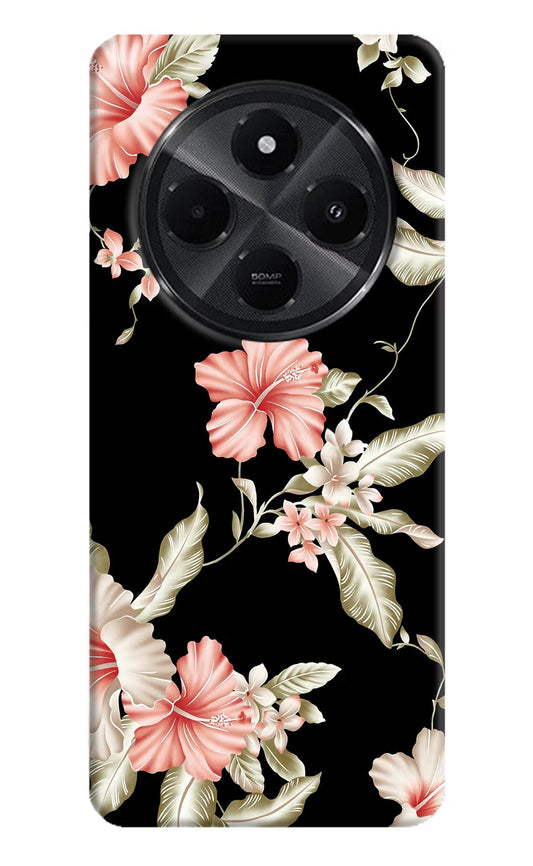 Flowers Redmi A4 5G Back Cover