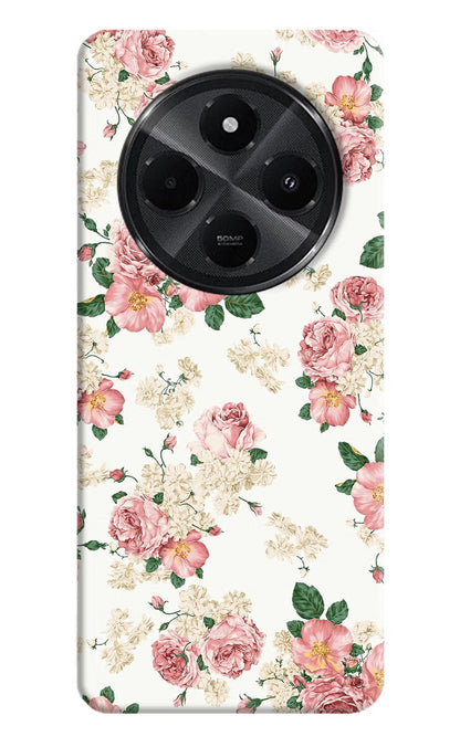 Flowers Redmi A4 5G Back Cover