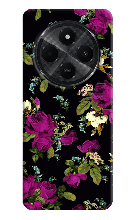 Flowers Redmi A4 5G Back Cover