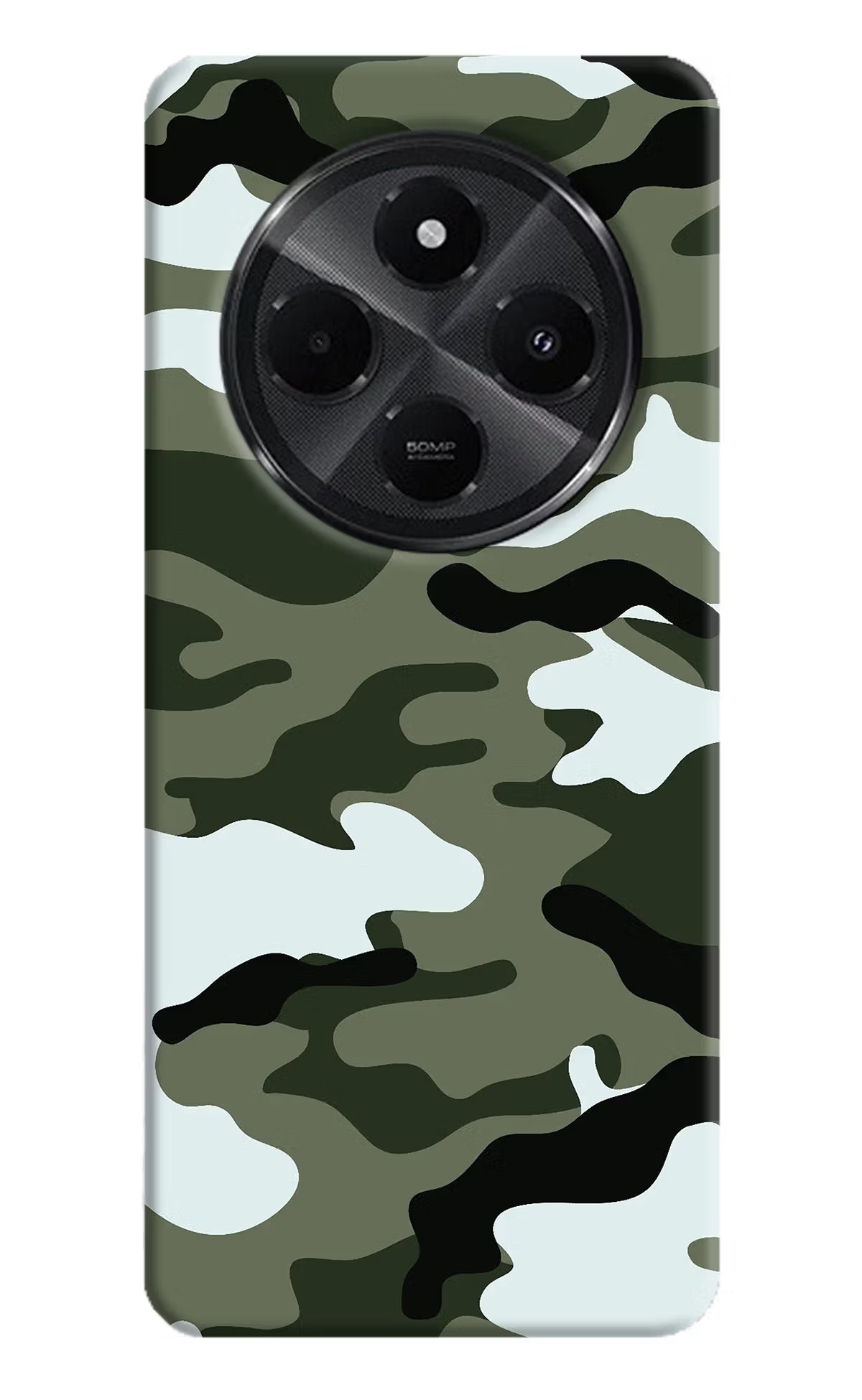 Camouflage Redmi A4 5G Back Cover