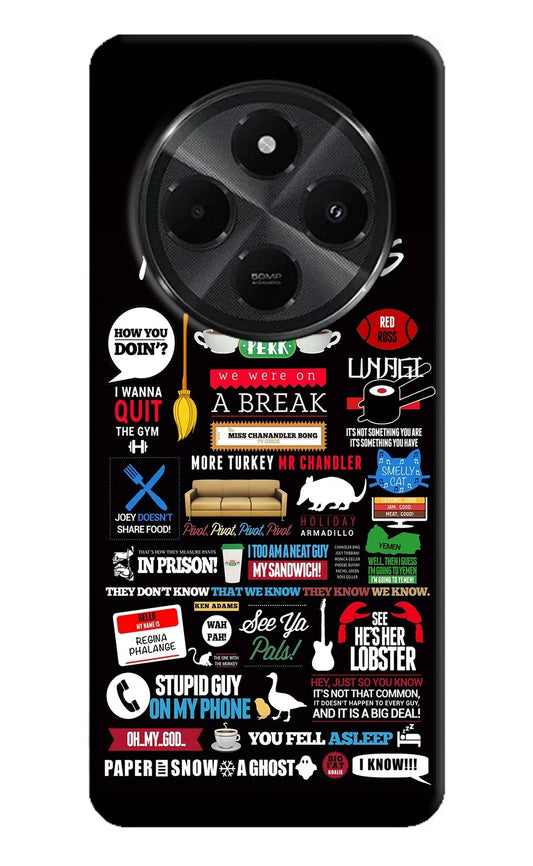 FRIENDS Redmi A4 5G Back Cover