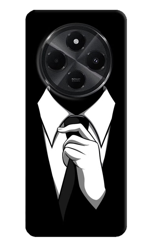 Black Tie Redmi A4 5G Back Cover