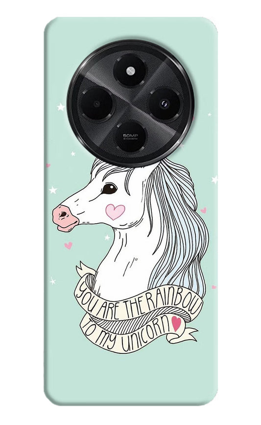 Unicorn Wallpaper Redmi A4 5G Back Cover