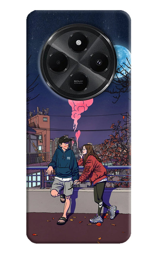 Chilling Couple Redmi A4 5G Back Cover