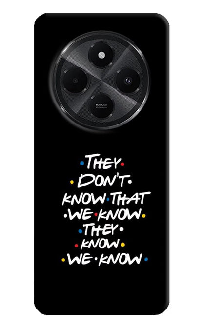 FRIENDS Dialogue Redmi A4 5G Back Cover