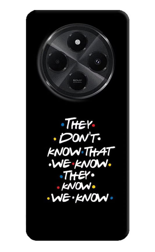 FRIENDS Dialogue Redmi A4 5G Back Cover