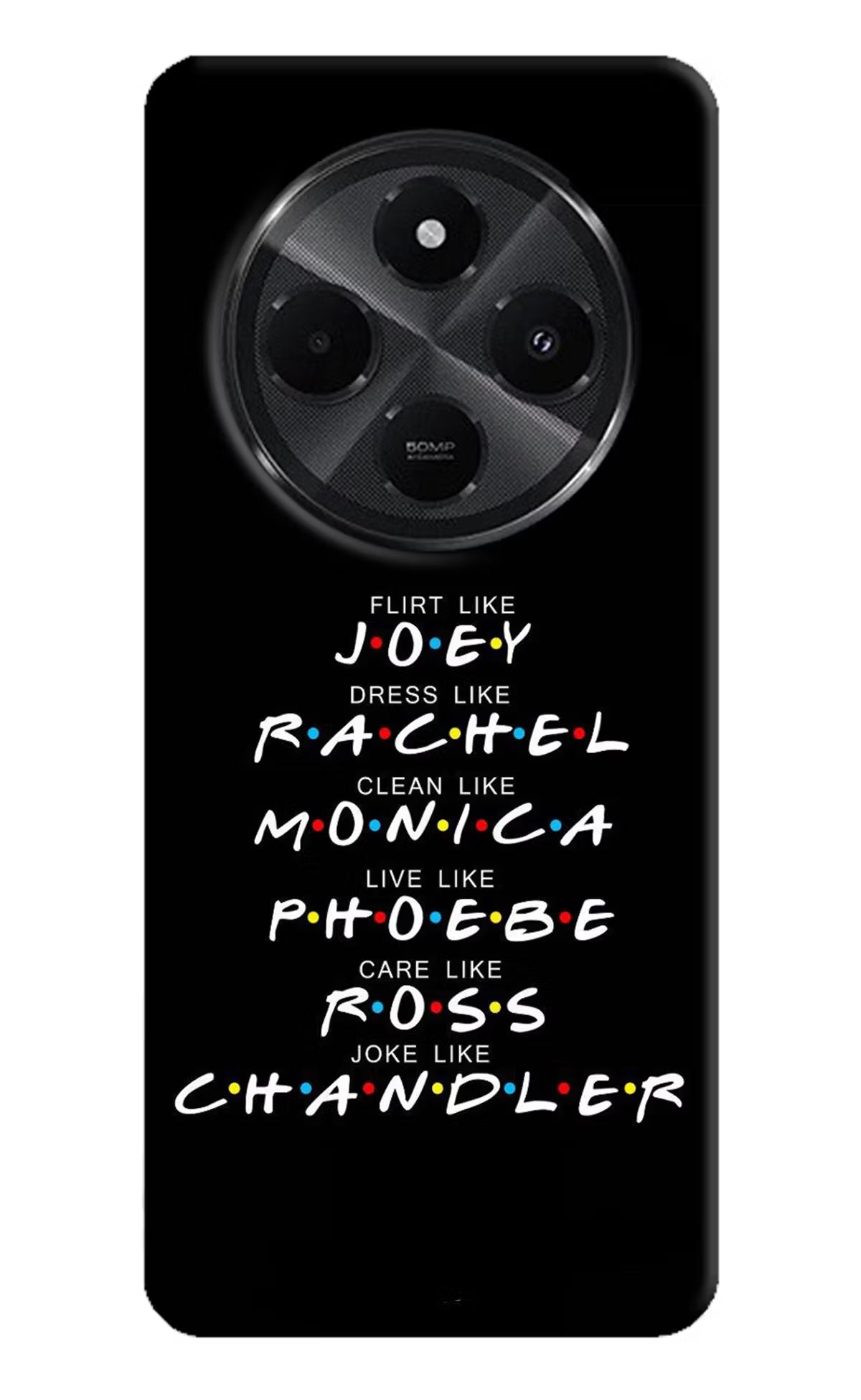 FRIENDS Character Redmi A4 5G Back Cover