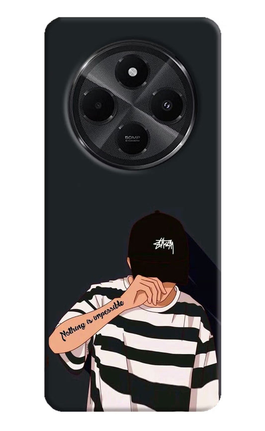 Aesthetic Boy Redmi A4 5G Back Cover