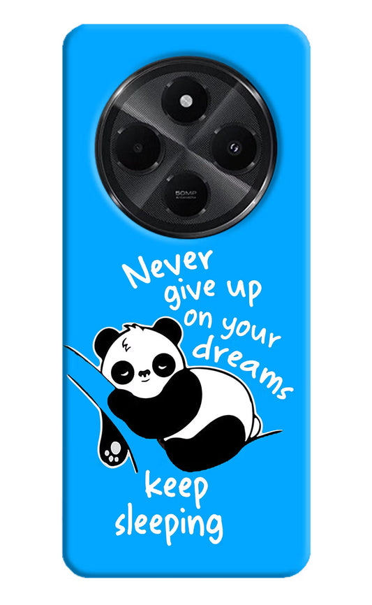 Keep Sleeping Redmi A4 5G Back Cover